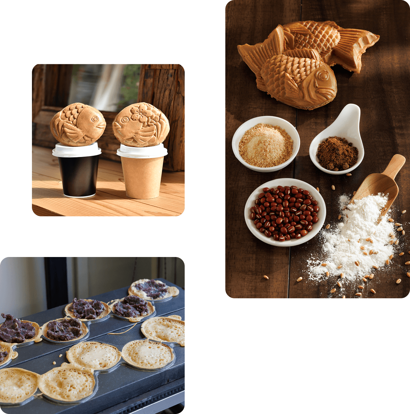 幅広い出店形式をもつ、伊勢志摩うまれの鯛焼き専門店